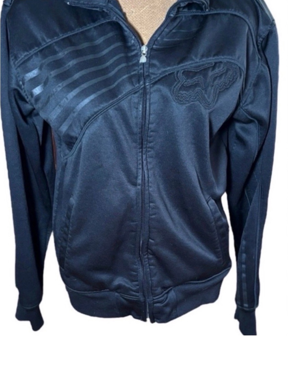 Fox Men's Black Jacket Size M